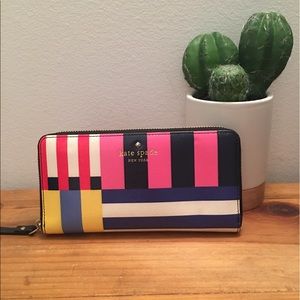 Kate Spade Color Block Wallet